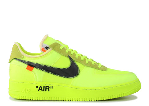 Nike Air Force 1 Low x Off White  “ Volt “